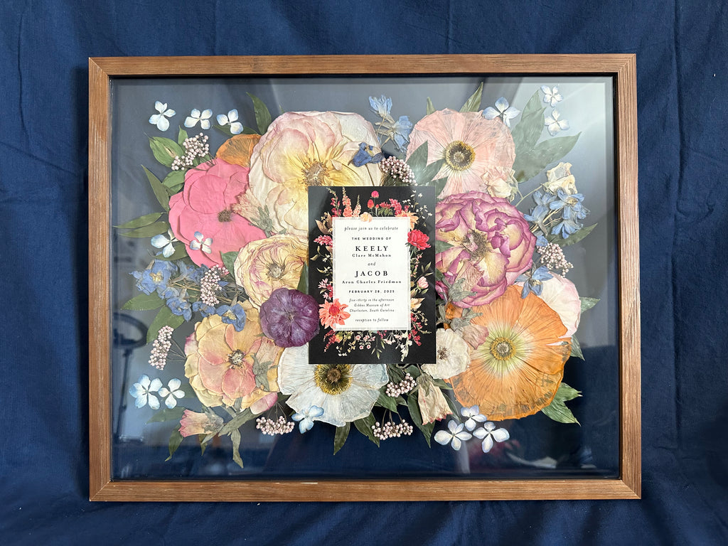 Bouquet Preservation Reservation Deposit — Signature Frame