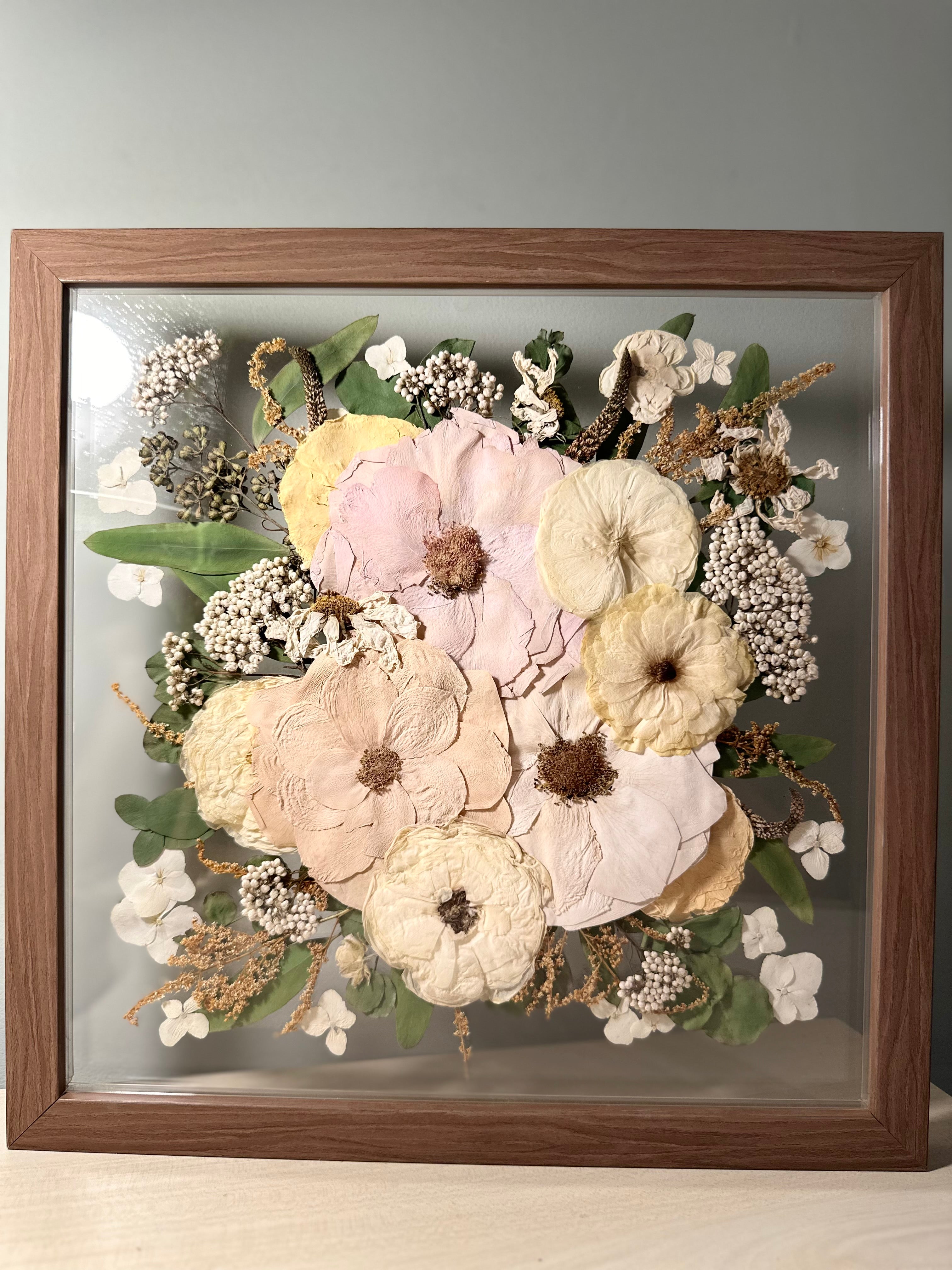 Bouquet Preservation Reservation Deposit — Signature Frame