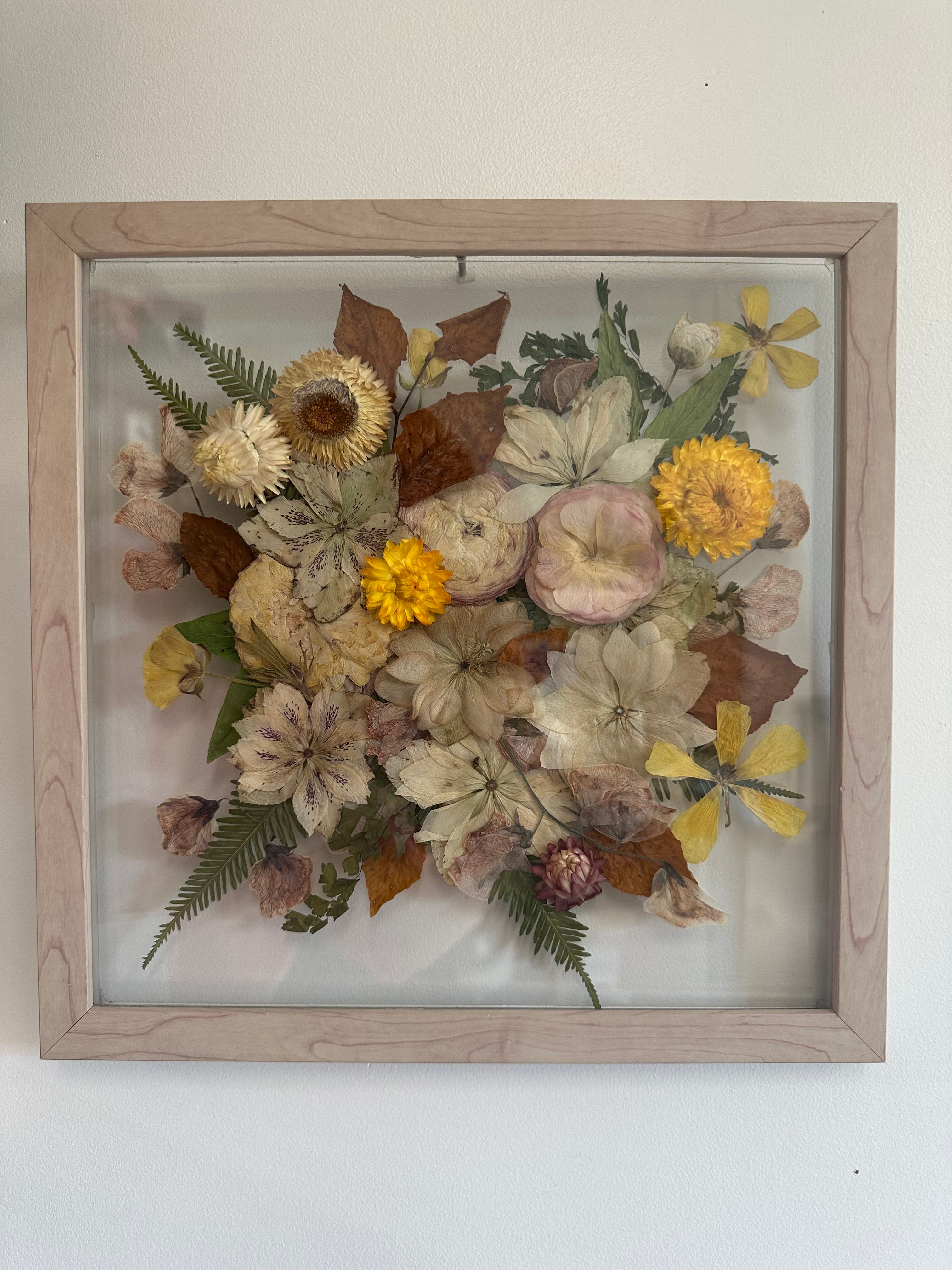 Bouquet Preservation Reservation Deposit — Signature Frame